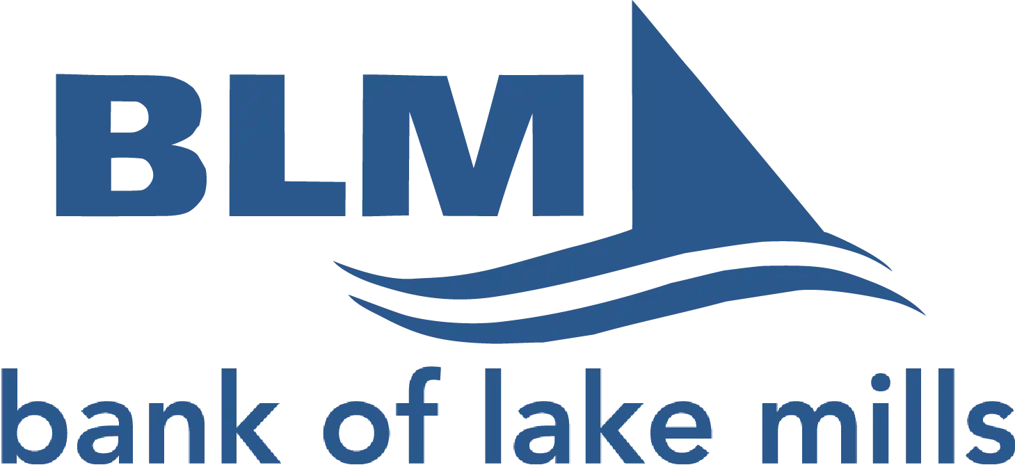 Logo + bank of lake mills